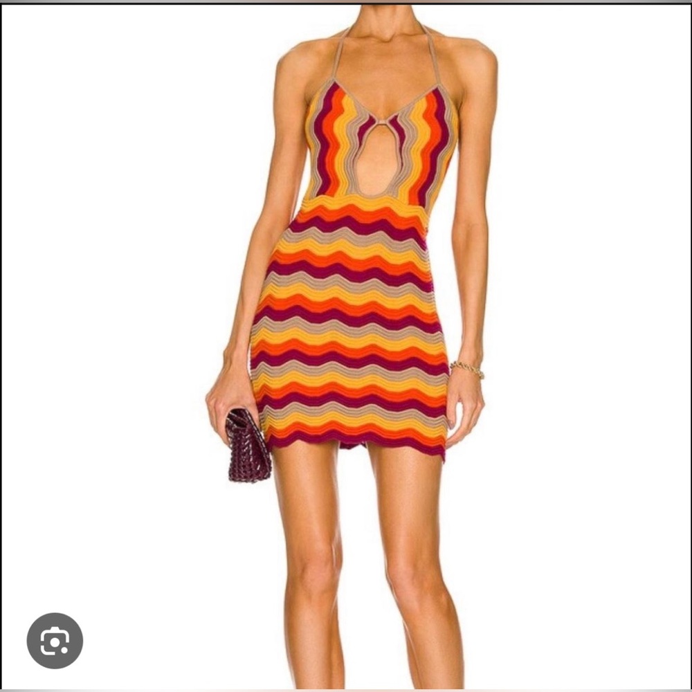 Atoir Vibrant Wave Mini Dress sz Small